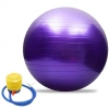 Bóng yoga TRƠN 85cm Gym Ball cao su cao cấp, công nghệ chống nổ, kèm bơm 7