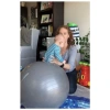 Bóng yoga TRƠN 85cm Gym Ball cao su cao cấp, công nghệ chống nổ, kèm bơm 9