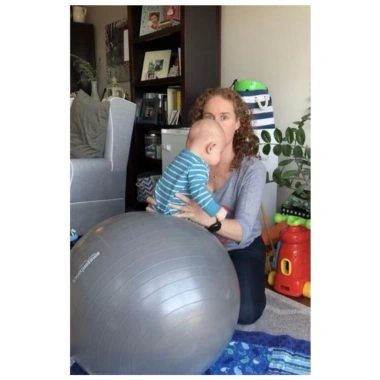 Bóng yoga TRƠN 85cm Gym Ball cao su cao cấp, công nghệ chống nổ, kèm bơm