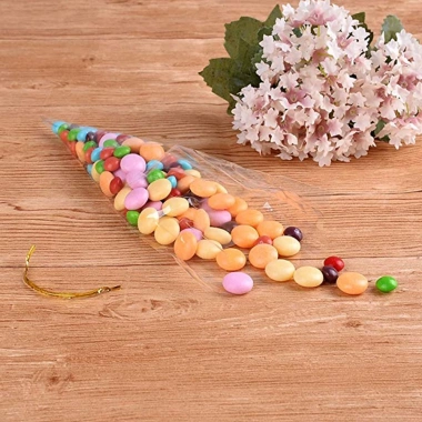 BONGORY 50 túi giấy bóng kính hình tam giác - Đóng gói bánh kẹo tiện lợi, giá chỉ 32.724 VND 6