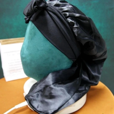 Bonnet Nữ NLINNI Dài Mịn Dây Buộc Co Giãn Lớn Tóc Xoăn Tự Nhiên Giá 108.000