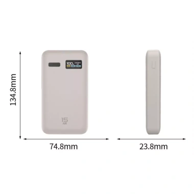 BOOBBLUE Silicone vỏ bảo vệ bụi sốc cho CUKTECH No.15 AIR 15.000mAh 100W 75.460₫