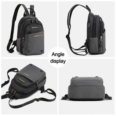 BOOCEAN Ba lô nam nhỏ Nylon nhẹ, Daypack túi đeo chéo du lịch - Giá ưu đãi 218k 4