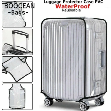 BOOCEAN Vỏ hành lý chống nước, bụi, túi mưa - Bảo vệ vali du lịch, phụ kiện hành lý, giá ưu đãi 80.244đ