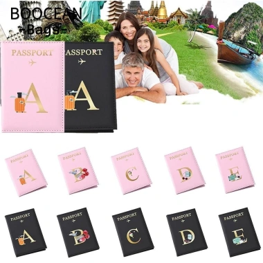 BOOCEAN Vỏ Hộ Chiếu Da PU Chống Nước - Hộp Đựng Thẻ Tài Liệu Du Lịch - 35.856₫