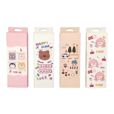 Bookmark kẹp sách giấy cứng hoạt hình đáng yêu - Bullet Journal, quà tặng, thiệp, chỉ 9.000đ 8