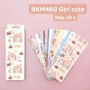 Bookmark kẹp sách giấy cứng hoạt hình đáng yêu - Bullet Journal, quà tặng, thiệp, chỉ 9.000đ 10