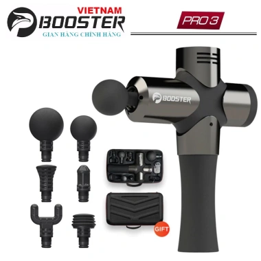 Booster PRO 3 Máy Massage Cầm Tay 126W - Súng Massage Gun Cao Cấp, 3,990,000 VND
