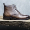Boot nam ZANE cổ lửng da bê xám, zip kéo hông, mạnh mẽ - 6.337.500₫ 7