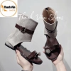 Boot nữ sandan kẹp ngón đá cao 3 phân 3 màu dễ phối giảm giá 270k 7