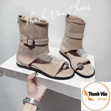 Boot nữ sandan kẹp ngón đá cao 3 phân 3 màu dễ phối giảm giá 270k