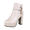 Boots da nữ cao cấp gót vuông phong cách Âu Mỹ - Giày công sở cao gót, giảm giá 475k 6