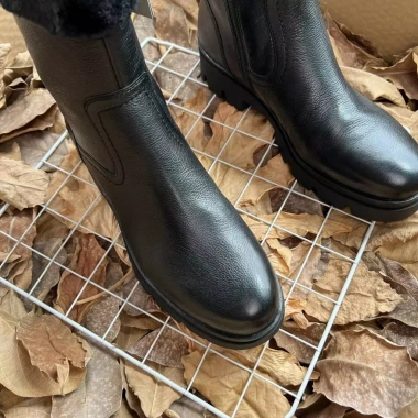 Boots Tamaris Comfort Da Nappa Đi Tuyết Cổ Lông Giữ Ấm Khóa Zip - Giá 945.000đ