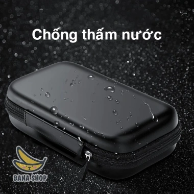Bóp hộp túi đựng tai nghe, dây cáp sạc - Phụ kiện nhỏ gọn, giá chỉ 40.000₫