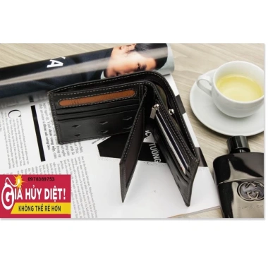 Bóp Tiền Da Bò Xịn - Ví Da Bò Cao Cấp, Sang Trọng, Giá Gốc 1.375.000 Giảm còn 1.100.000 VND
