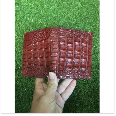 Bóp Ví Nam Da Cá Sấu Gai Cao Cấp - Sang Trọng, Bảo Vệ, Giảm Đặc Biệt 2.4 Triệu Bóp Ví Nam Da Cá Sấu Gai Cao Cấp - Sang Trọng, Bảo Vệ, Giảm Đặc Biệt 2.4 Triệu