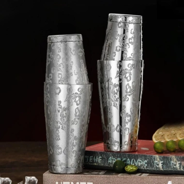 Boston Cocktail Shaker 18oz/28oz Thép Không Gỉ - Shaker Bar, Giá Ưu Đãi 605.660 VND 5 Boston Cocktail Shaker 18oz/28oz Thép Không Gỉ - Shaker Bar, Giá Ưu Đãi 605.660 VND 5