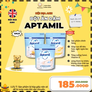 Bột Ăn Dặm Aptamil Nội Địa 4m+ MC730 (Có tem Phụ) – Giá 168.000, Dinh Dưỡng Cho Bé Bột Ăn Dặm Aptamil Nội Địa 4m+ MC730 (Có tem Phụ) – Giá 168.000, Dinh Dưỡng Cho Bé
