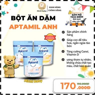 Bột Ăn Dặm Aptamil Nội Địa 4m+ MC730 (Có tem Phụ) – Giá 168.000, Dinh Dưỡng Cho Bé 2 Bột Ăn Dặm Aptamil Nội Địa 4m+ MC730 (Có tem Phụ) – Giá 168.000, Dinh Dưỡng Cho Bé 2