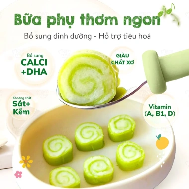 Bột ăn dặm Mămmy trộn sẵn - Bánh phụ dinh dưỡng cho bé 6 tháng, giá giảm 70.000₫