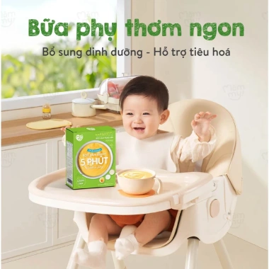 Bột ăn dặm Mămmy trộn sẵn - Bánh phụ dinh dưỡng cho bé 6 tháng, giá giảm 70.000₫