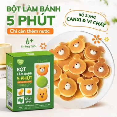 Bột ăn dặm Mămmy trộn sẵn - Bánh phụ dinh dưỡng cho bé 6 tháng, giá giảm 70.000₫ 10 Bột ăn dặm Mămmy trộn sẵn - Bánh phụ dinh dưỡng cho bé 6 tháng, giá giảm 70.000₫ 10