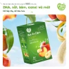 Bột ăn dặm trái cây mùa hè Mămmy sữa chuối đào vitamin cho bé yêu 140g 9