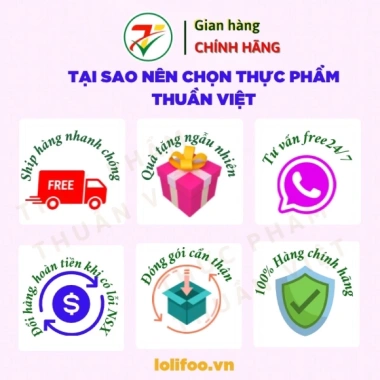 Bột Ăn Sáng Ngũ Cốc Lolifood 380g - Dinh Dưỡng, Tiện Lợi, Cho Người Ăn Kiêng, Giá 190.000 VND 6