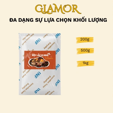 Bột BBQ Glamor gói Nhỏ - Gia vị lắc hương khói đậm đà, cay nhẹ cho khoai tây, gà rán - Giá 33.500₫ 4