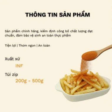 Bột BBQ Glamor gói Nhỏ - Gia vị lắc hương khói đậm đà, cay nhẹ cho khoai tây, gà rán - Giá 33.500₫ 5
