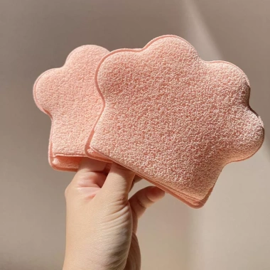 Bọt biển sợi thực vật tẩy tế bào chết mềm mại Sữa rửa mặt tẩy trang 37.180₫ 9