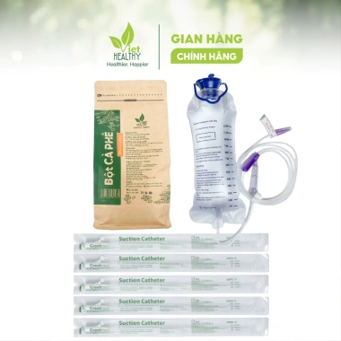 Bột Cà Phê Enema Nhân Không Rang Nguyên Chất Viet Healthy 1kg - 489.000đ, giảm 20%