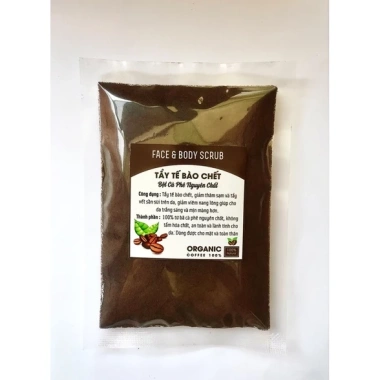 Bột Cà Phê Nguyên Chất Mịn 1kg - Tẩy Tế Bào Chết, Bã Cà Phê Hạt, Giá 45.000₫ 2
