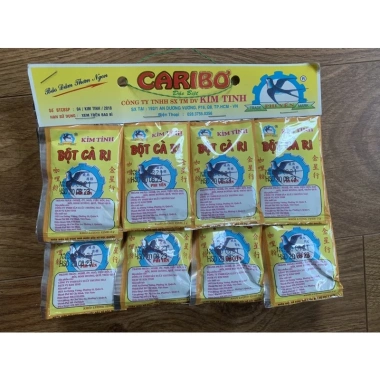 Bột cà ri Caribo Kim Tinh 3g - Hương vị thơm ngon, giảm giá 11.900₫