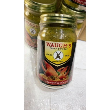 Bột cà ri cua WAUGHS 200g – Hương vị Thái đậm đà, giảm 20% chỉ 180.000₫