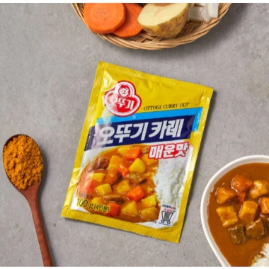 Bột Cà Ri Hàn Quốc OTTOGI 100g - Chính hãng, Không cay, Cay nhẹ, Cay - Giá 62.000₫ (giảm tới 12.020₫) 8