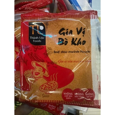 Bột Cà Ry, Bò Kho, Sốt Vang, Ngũ Vị Hương 10 Gói 5gr - Giá chỉ 20.000đ, giảm 4.000đ
