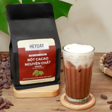 Bột cacao nguyên chất 100% - Dòng Origin thượng hạng [Túi giấy 250g, Túi zip 500g] - Heyday 7