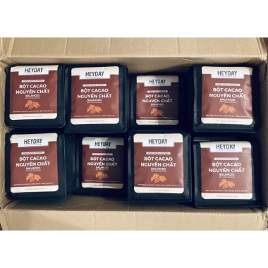 Bột cacao nguyên chất 100% - Dòng Origin thượng hạng [Túi giấy 250g, Túi zip 500g] - Heyday 13