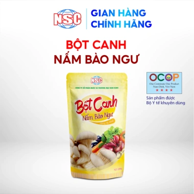 Bột canh nấm bào ngư cao cấp 200g không mì chính - Giá ưu đãi 39.479đ Muối & TM Nam Định