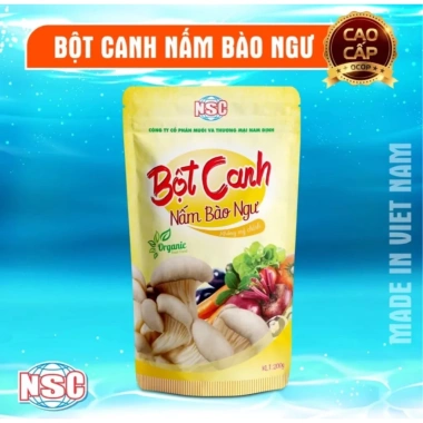 Bột Canh Nấm Bào Ngư Không Mì Chính 200gr - Muối Nam Định - Xanh Sam Organic 3 Bột Canh Nấm Bào Ngư Không Mì Chính 200gr - Muối Nam Định - Xanh Sam Organic 3