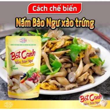 Bột Canh Nấm Bào Ngư Không Mì Chính 200gr - Muối Nam Định - Xanh Sam Organic 4 Bột Canh Nấm Bào Ngư Không Mì Chính 200gr - Muối Nam Định - Xanh Sam Organic 4