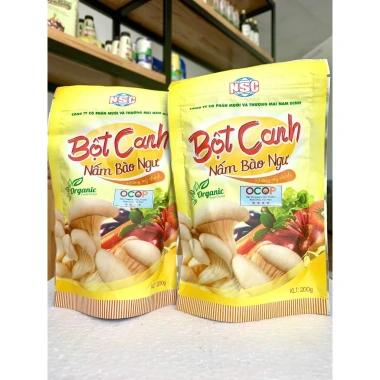 Bột Canh Nấm Bào Ngư Không Mì Chính 200gr - Muối Nam Định - Xanh Sam Organic 7 Bột Canh Nấm Bào Ngư Không Mì Chính 200gr - Muối Nam Định - Xanh Sam Organic 7