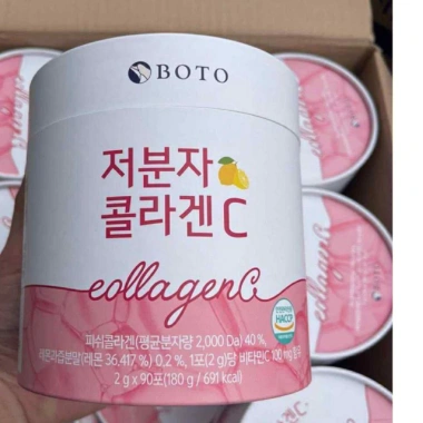 Bột Collagen Boto 90 gói 3 tháng Vitamin C Trọng lượng phân tử thấp 415.000 VND 2 Bột Collagen Boto 90 gói 3 tháng Vitamin C Trọng lượng phân tử thấp 415.000 VND 2