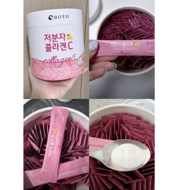Bột Collagen cá phân tử thấp Vitamin C BOTO Small Molecular 90 gói 180g - Giá ưu đãi 425k 6