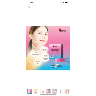 Bột collagen peptide KIHASU 110mg Japan - Da mát, không mụn, trẻ đẹp, giảm giá 300k 3