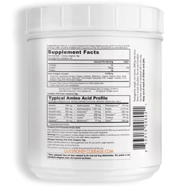 Bột Collagen Thủy Phân Codeage 450g - Gà, Bò, Xương, Vỏ Trứng - Huyền Codeag 1.79tr 7 Bột Collagen Thủy Phân Codeage 450g - Gà, Bò, Xương, Vỏ Trứng - Huyền Codeag 1.79tr 7
