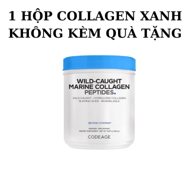 Bột Collagen xanh Marine Peptides Codeage 450g - Thủy phân da cá, hỗ trợ da căng mịn, giảm giá 2.000.000₫