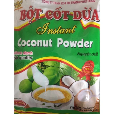 Bột cốt dừa 10 gói 50g - Ngon tự nhiên, hỗ trợ giảm cân, giá chỉ 65.000 VND