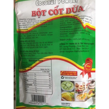 Bột cốt dừa 10 gói 50g - Ngon tự nhiên, hỗ trợ giảm cân, giá chỉ 65.000 VND 2 Bột cốt dừa 10 gói 50g - Ngon tự nhiên, hỗ trợ giảm cân, giá chỉ 65.000 VND 2